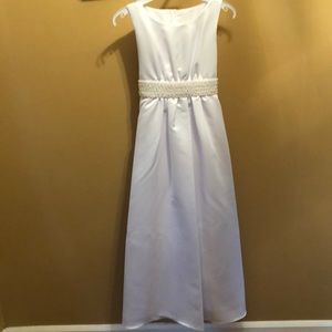 Communion or flower girl dress, A line. Never worn